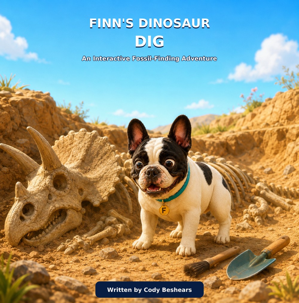 Finn’s Dinosaur Dig cover