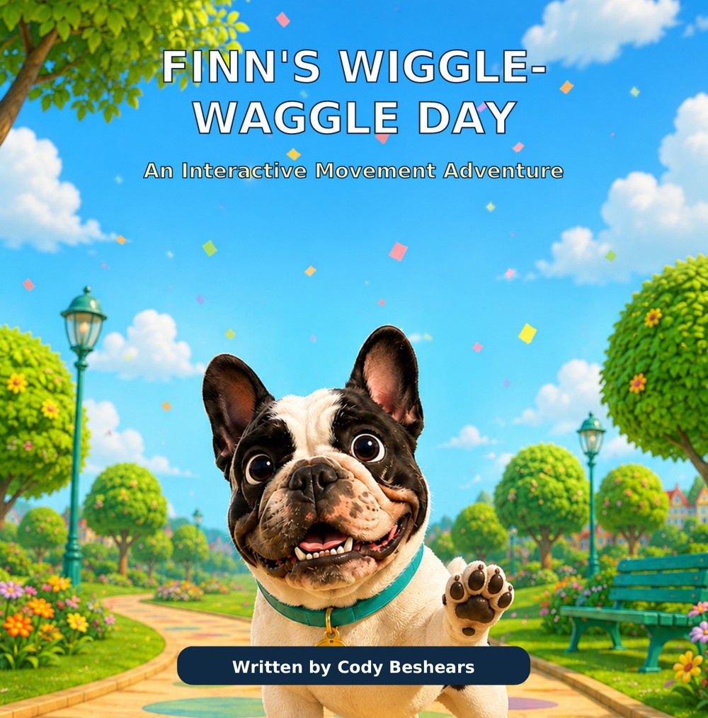 Finn’s Wiggle-Waggle Day book cover